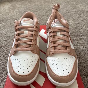 Nike Dunk Low Casual White Peach Rose Whisper Women's Size 7.5 DD1503-118 New